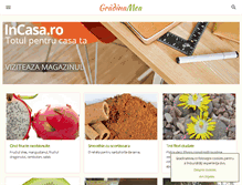 Tablet Screenshot of alimentatienaturista.gradinamea.ro